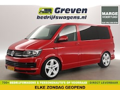 Volkswagen Transporter - 2.0 TDI L1H1 | MARGE | 150PK DSG Automaat Airco Cruise Trekhaak PDC 20"LMV 3 Persoons LED