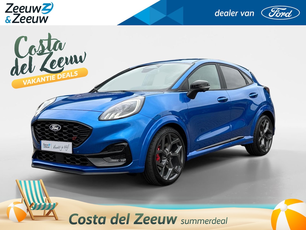 Ford Puma - 1.0 EcoBoost Hybrid ST | Nieuw te bestellen | Prijs inclusief €4000,- Ford Voordeel | Fina - AutoWereld.nl