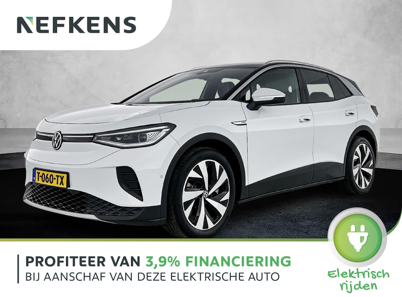 Volkswagen ID.4 - EV Pro 77 kWh 204 pk | Navigatie | Rondomzicht Camera | Alcantara Bekleding | Voorstoelen - AutoWereld.nl