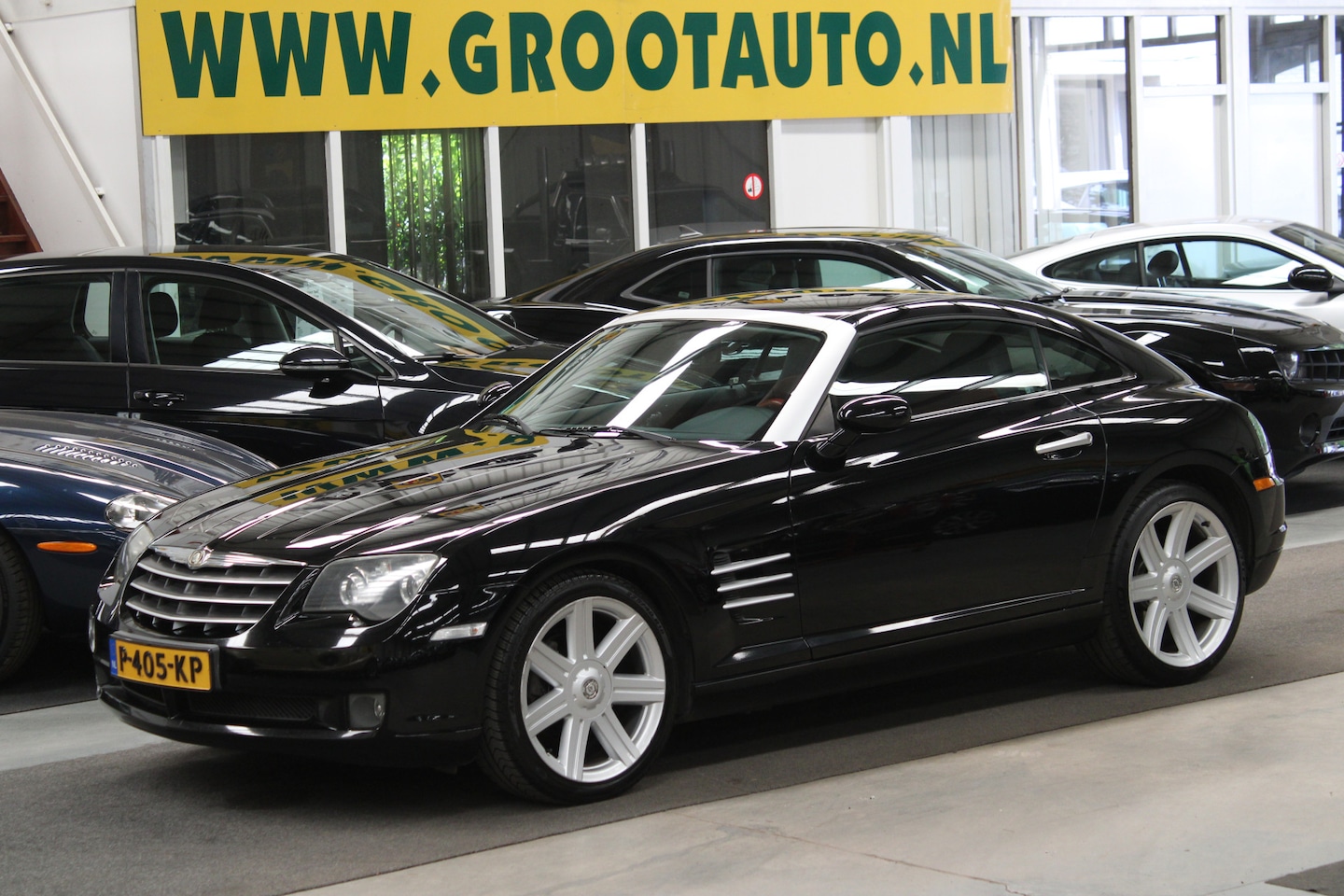 Chrysler Crossfire - 3.2 V6 Automaat Airco, Cruise control, Lederen sportstoelen - AutoWereld.nl
