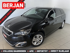 Peugeot 308 SW - 1.2 e-THP Première 130PK AIRCO NAVI CRUISE PANO ELEK RAMEN HALF LEER VELGEN PRIVACYGLAS TR