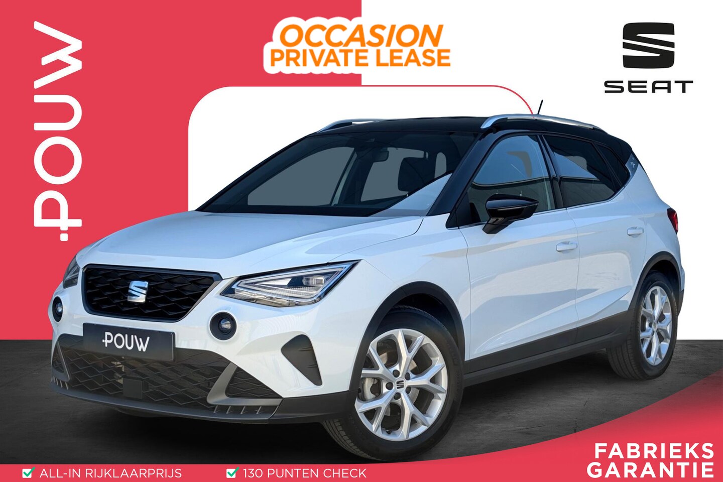 Seat Arona - 1.0 TSI 95pk FR Business Connect | Full Link Navigatie | LED Matrix | Climate Control - AutoWereld.nl