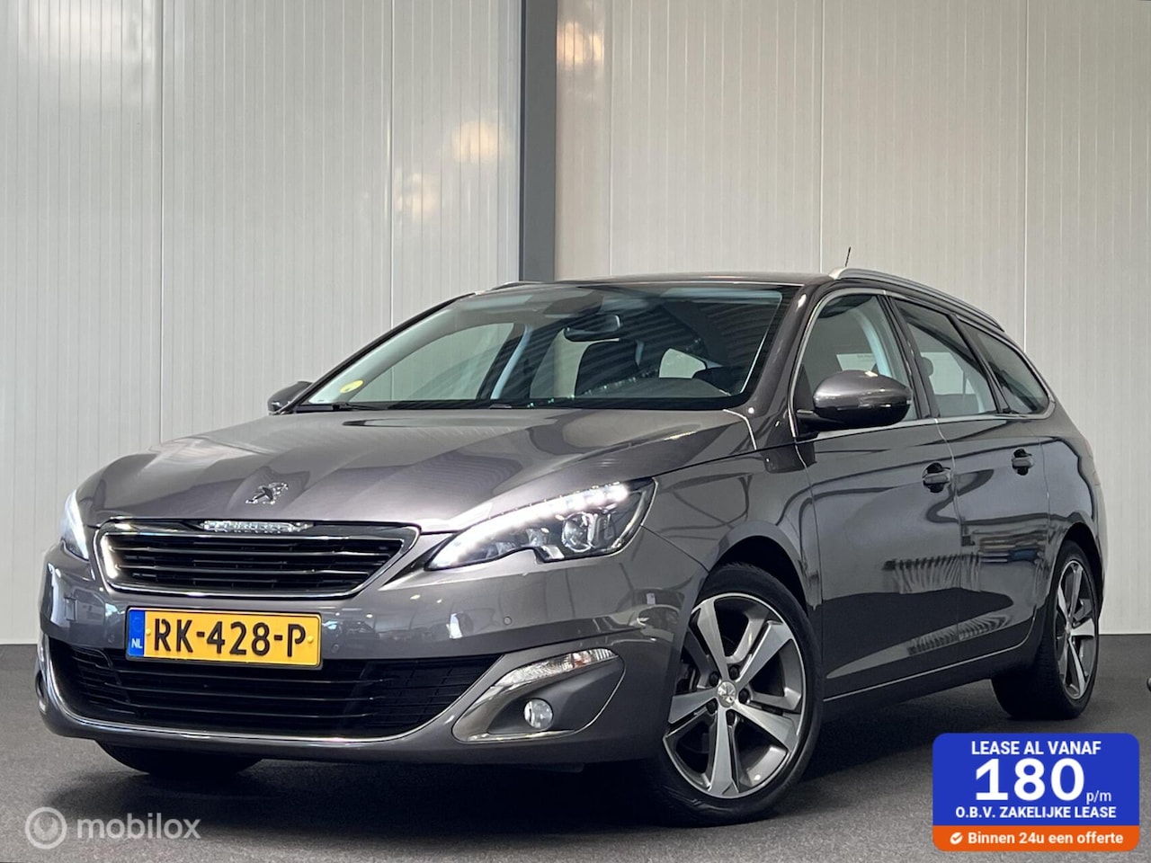 Peugeot 308 SW - 1.6 BlueHDI AUTOMAAT [ trekhaak LED navi cruise ] - AutoWereld.nl