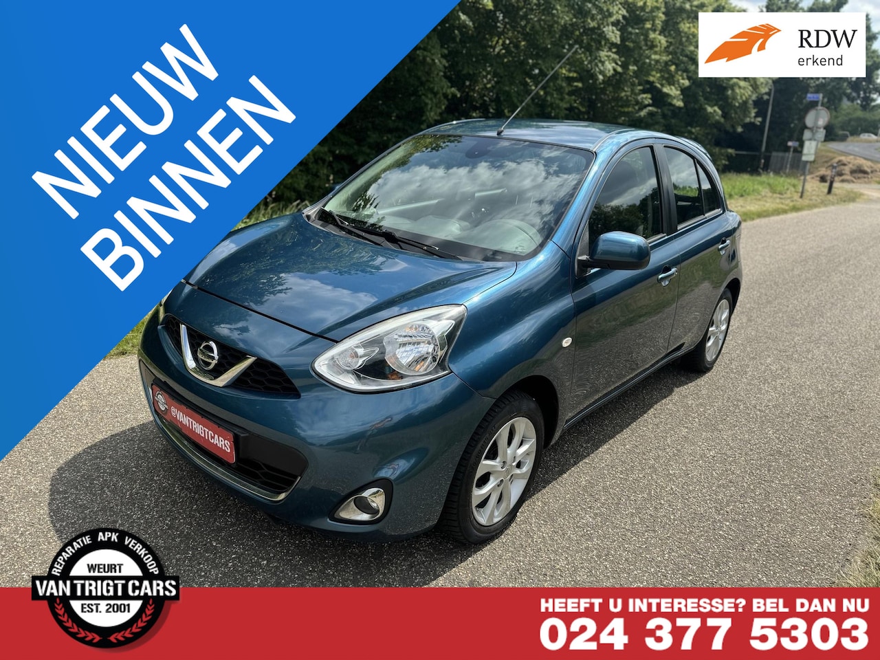 Nissan Micra - 1.2 DIG-S Tekna Full Options - AutoWereld.nl