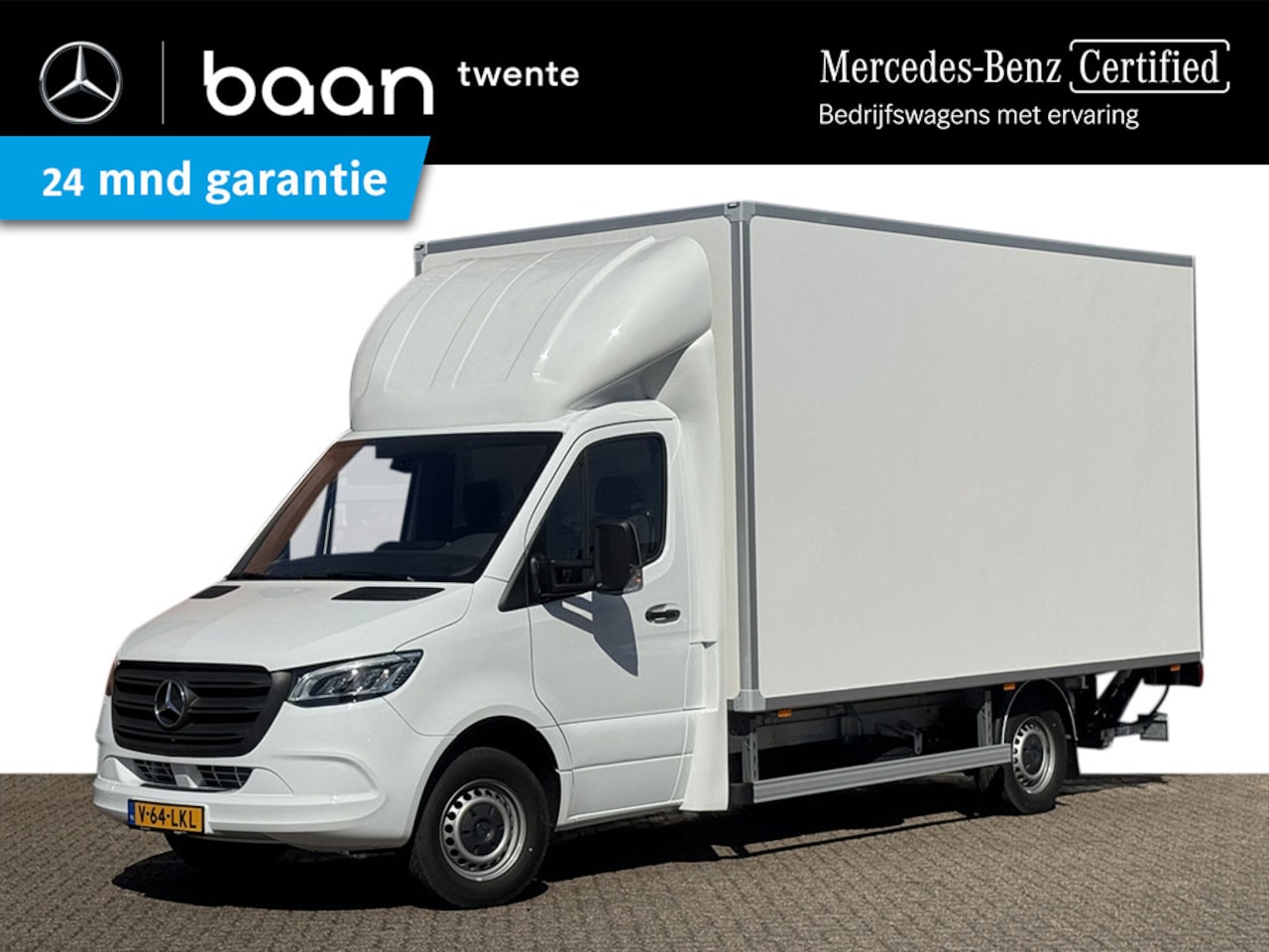 Mercedes-Benz Sprinter - 317 Bakwagen + Laadklep | LED | Cruise | Camera | 10" MBux | Navi - AutoWereld.nl