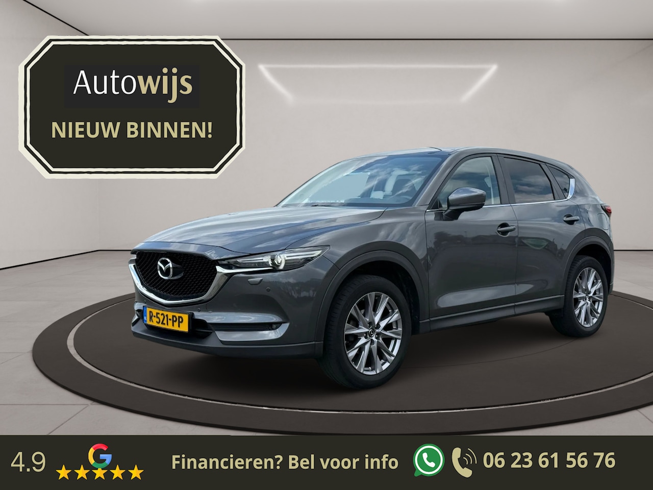 Mazda CX-5 - 2.0 SkyActiv-G 165 Skylease GT|Camera|Trekhaak|Navi|Xenon - AutoWereld.nl