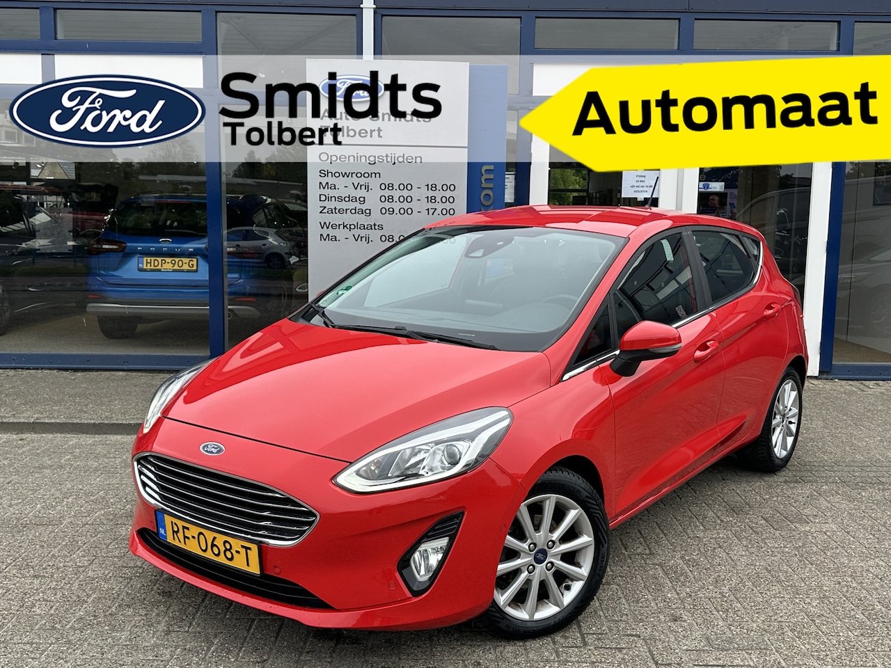 Ford Fiesta - EcoBoost 100pk Titanium | AUTOMAAT | Dealer onderhouden | All-season banden | Parkeer sens - AutoWereld.nl