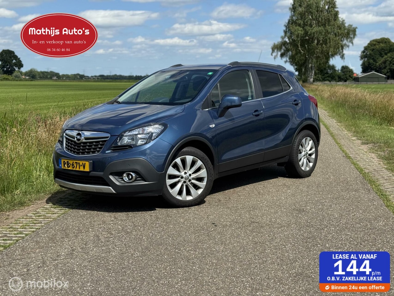 Opel Mokka X - 1.6 CDTI Innovation Leder Navi Ex. BPM! - AutoWereld.nl