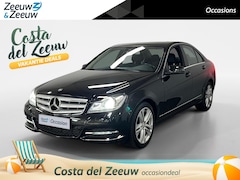 Mercedes-Benz C-klasse - 180 Ambition Avantgarde AUTOMAAT NAVI CRUISE CONTROLE XENON HALF LEDER PARKEERSENSOREN VOO