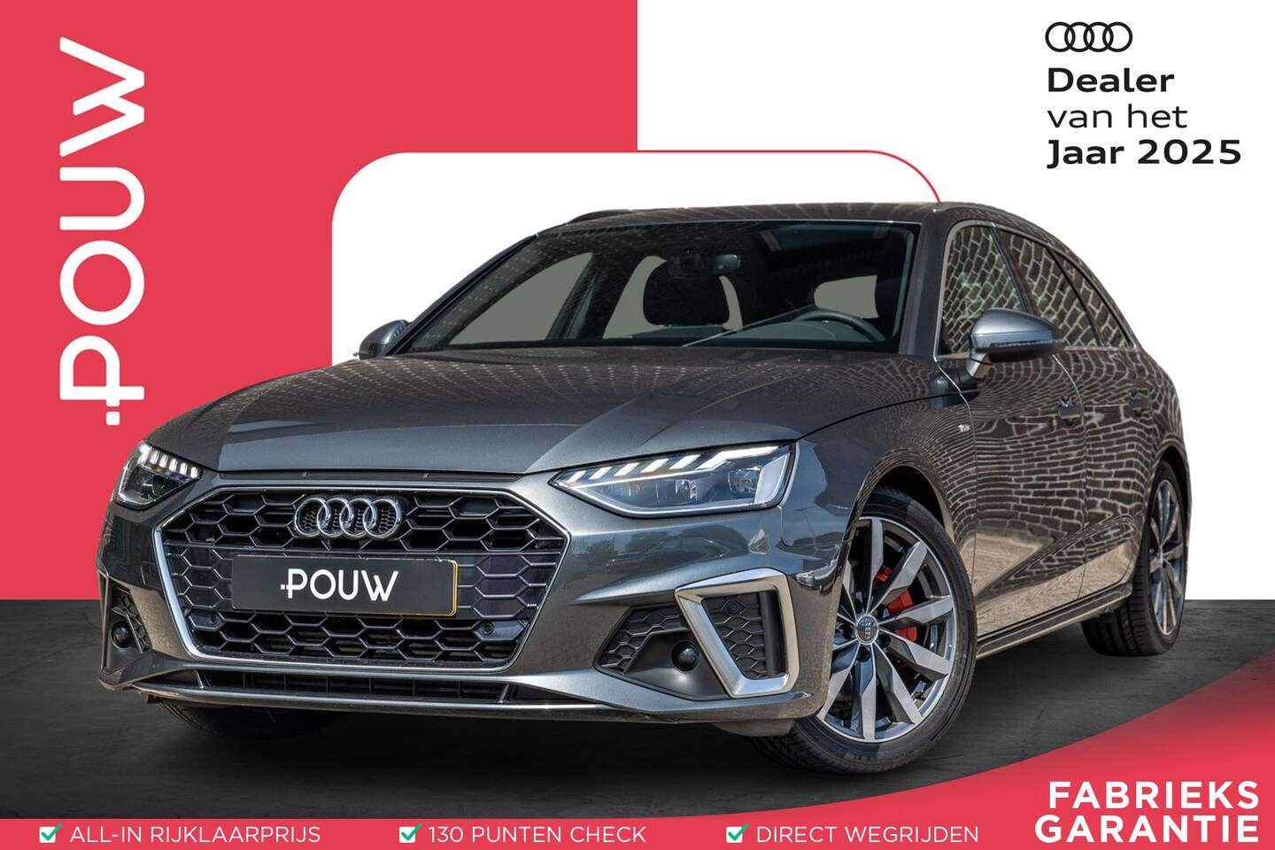 Audi A4 Avant - 40 TFSI 204pk S Edition | Stoelverwarming | Virtual Cockpit | Navigatie | 19" Velgen | Spo - AutoWereld.nl