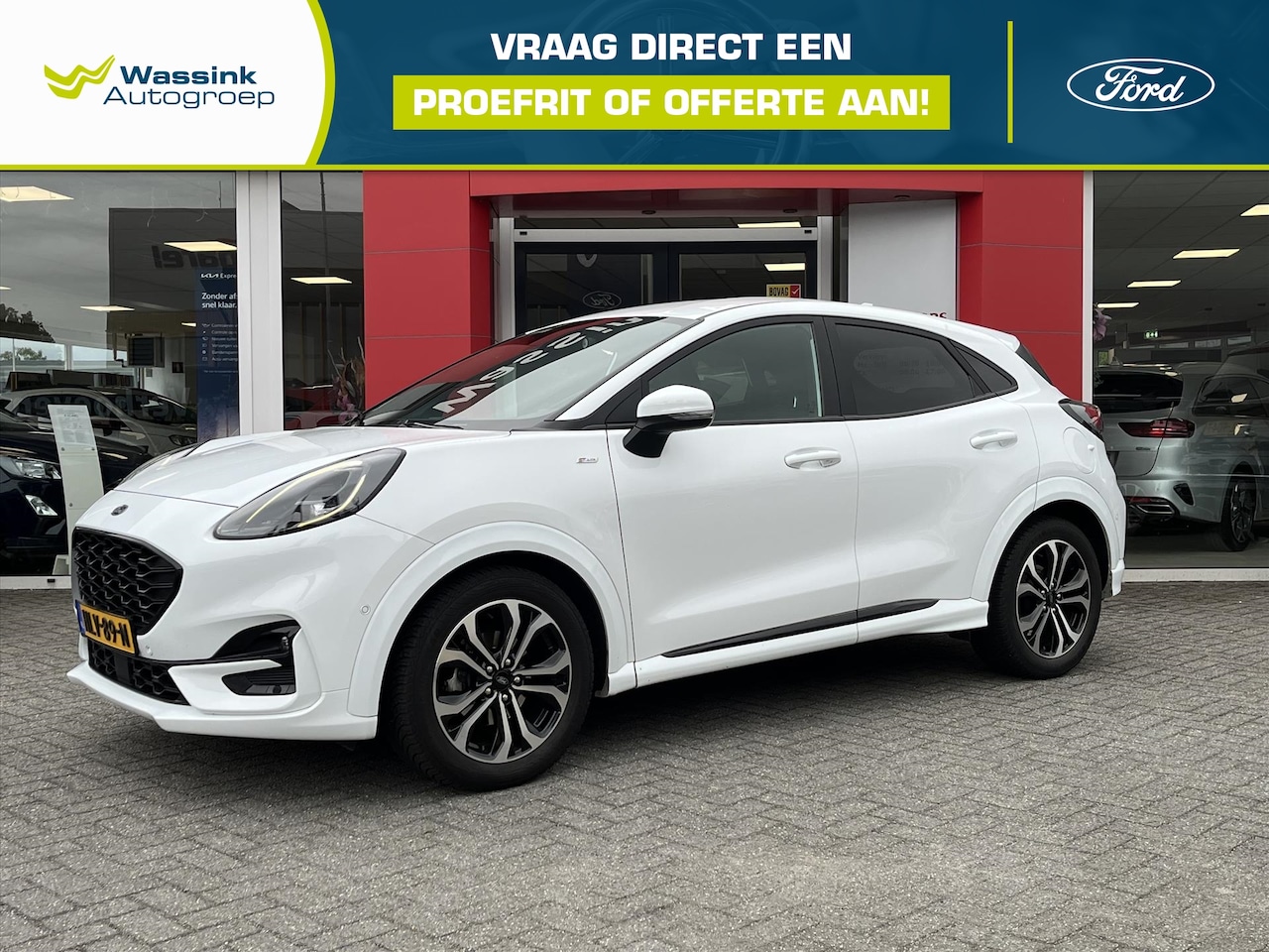 Ford Puma - 125pk Hybrid ST-Line X | Navigatie | Parkeersensoren | Elektrische achterklep | Camera | W - AutoWereld.nl