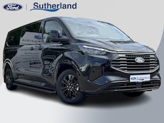 Ford Transit Custom - 320 2.5 PHEV L2H1 Black Platinum DC incl. €4.422, - korting | Dubbele cabine Snoeks leder