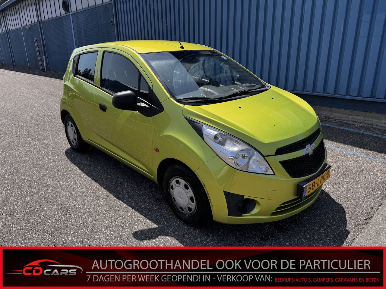 Chevrolet Spark - 1.0 16V LS Airco, Radio Bij de verkoop van gebruikte voertuigen door CD-Cars wordt geen st - AutoWereld.nl