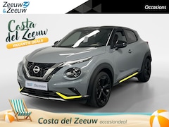 Nissan Juke - 1.0 DIG-T Kiiro AUTOMAAT AIRCO NAVI CRUISE CONTROLE CAMERA STOELVERWARMING LM VELGEN DEALE