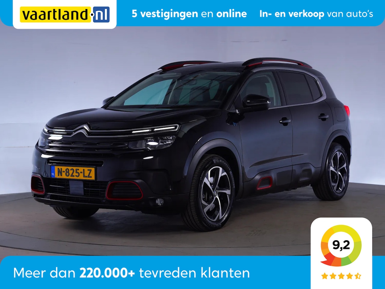Citroën C5 Aircross - 1.6 Plug-in Hybrid Feel Aut. [ Adapt.cruise Camera Navigatie ] - AutoWereld.nl