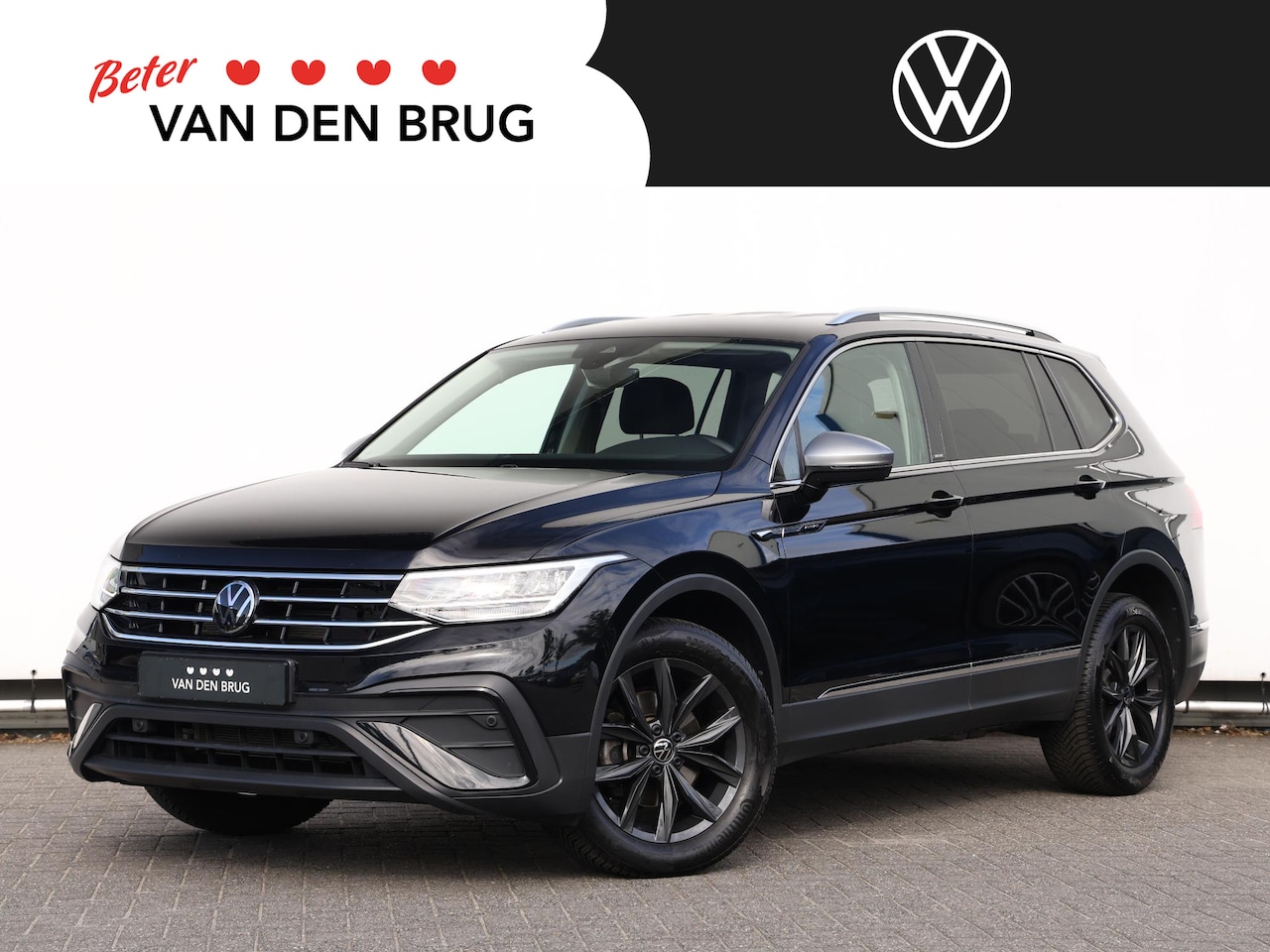 Volkswagen Tiguan Allspace - 1.5 TSI Move 150 PK DSG | 7 Persoons  | LED | Navigatie | Climate Control | Adaptive Cruis - AutoWereld.nl