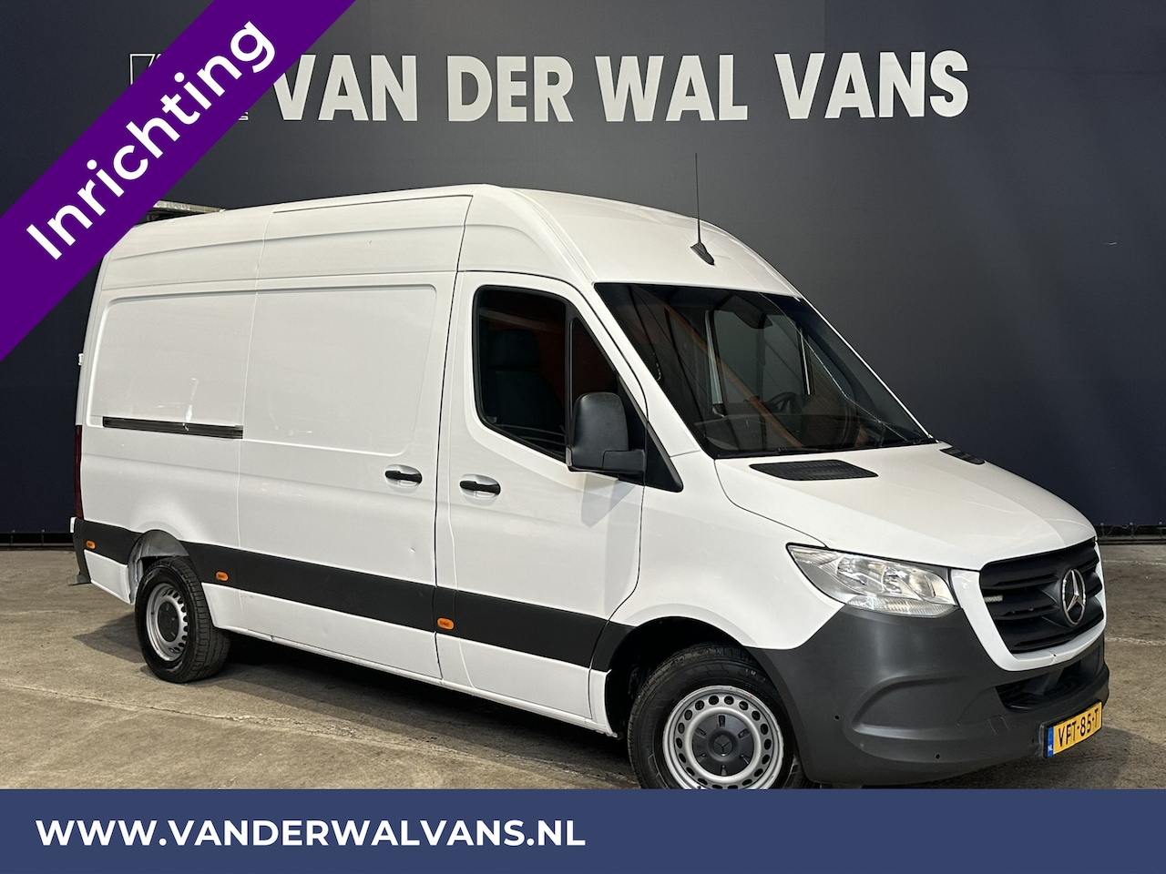Mercedes-Benz Sprinter - 316 CDI 164pk 3500kg Trekhaak L2H2 Inrichting Euro6 Airco | Camera | Cruisecontrol Parkeer - AutoWereld.nl