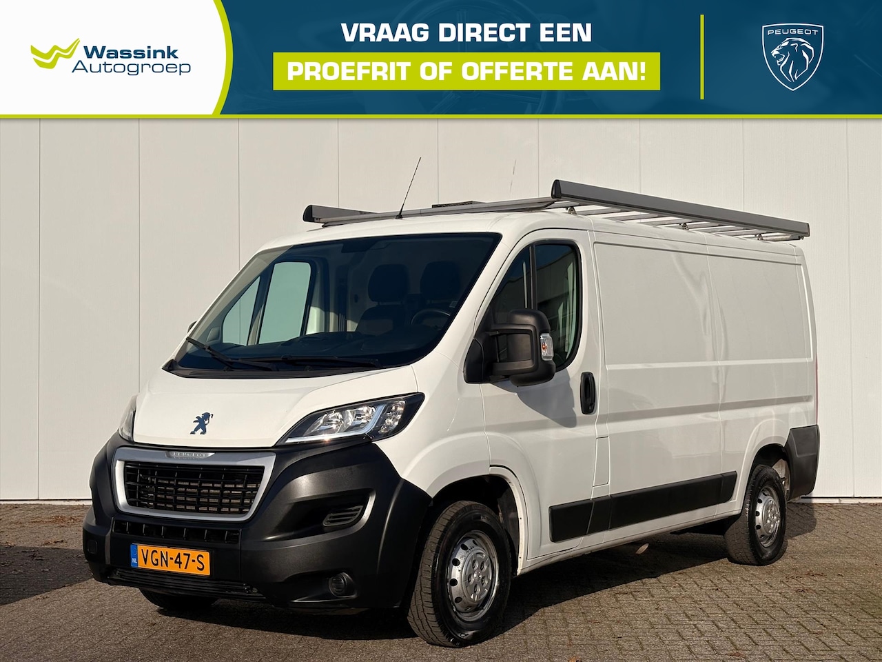 Peugeot Boxer - 335 L2H1 BlueHDi 140PK Premium | Cruise Control | Navigatie | Camera | - AutoWereld.nl