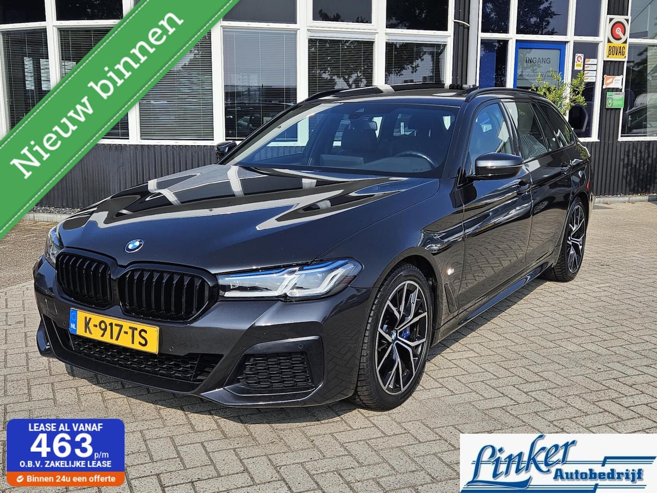 BMW 5-serie Touring - 530i High Executive LASER PANO TREKH NL-AUTO - AutoWereld.nl