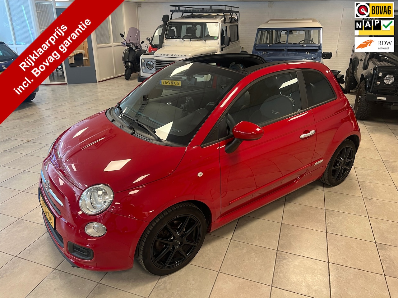 Fiat 500 C - 0.9 500S Cabrio Automaat Prijs is rijklaar Incl. 6 Maanden BOVAG garantie, Grote beurt & n - AutoWereld.nl