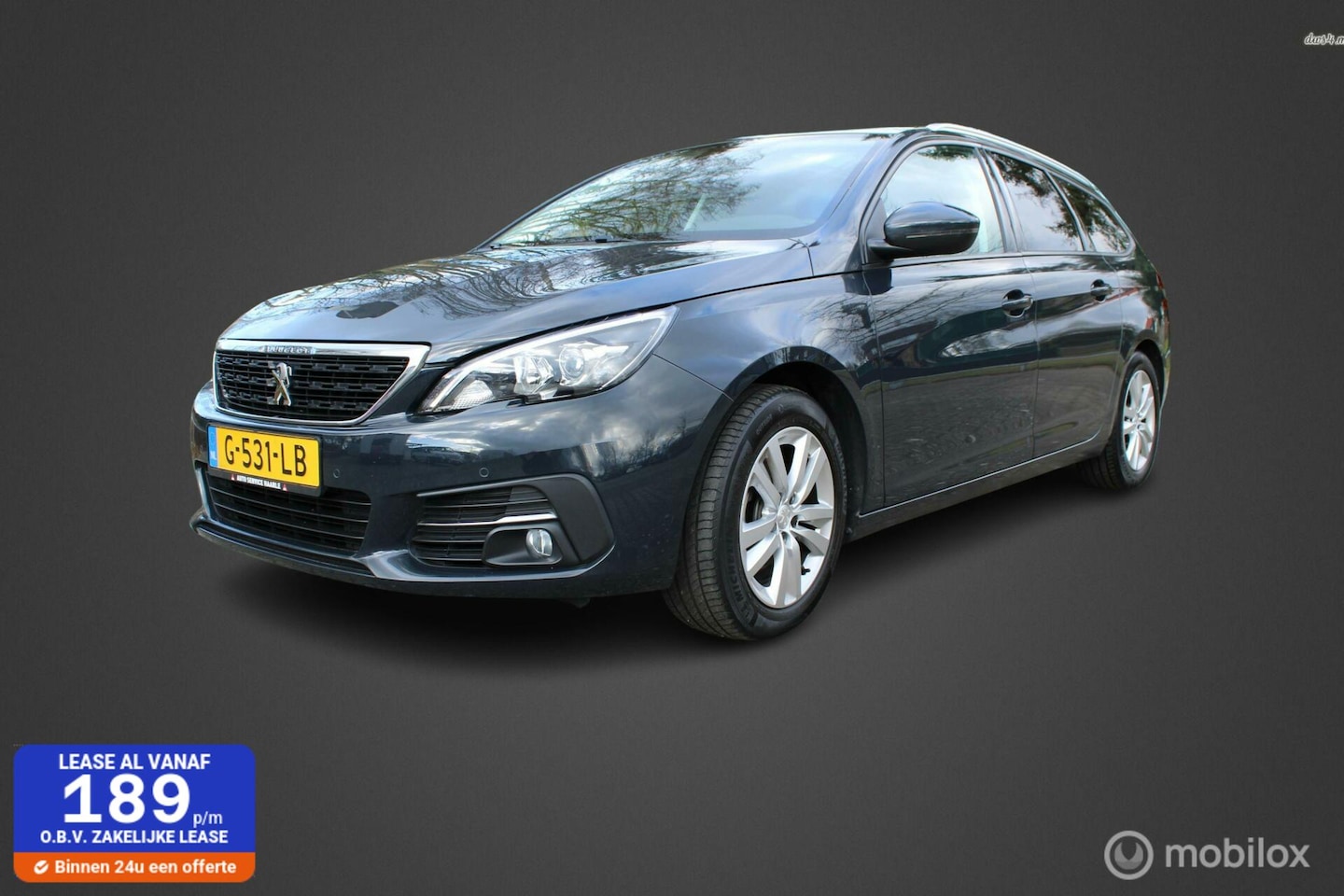 Peugeot 308 SW - 1.2 PureTech Blue Lease Executive. Apple carplay/android auto, Navi full map, Pdc voor/ach - AutoWereld.nl
