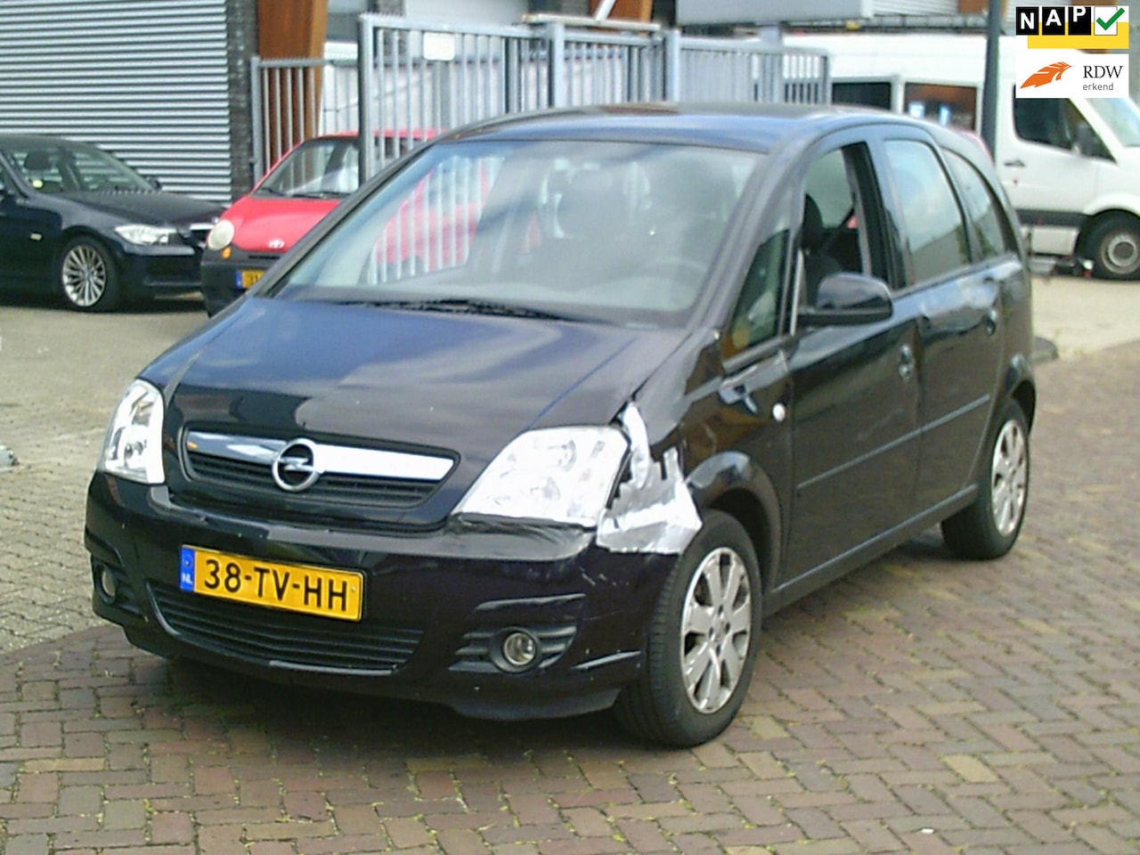Opel Meriva - 1.6-16V Temptation Apk 27-2-2026 Airco LM-Velgen Cruise Stuurbekr - AutoWereld.nl