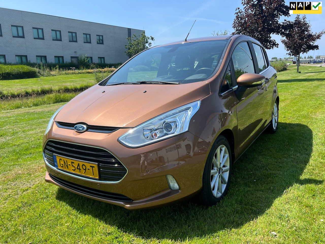 Ford B-Max - 2015* 1.0 EcoBoost Titanium * UNIEKE KM-STAND * AIRCO * 1STE EIGENAAR * NIEUWE APK * - AutoWereld.nl