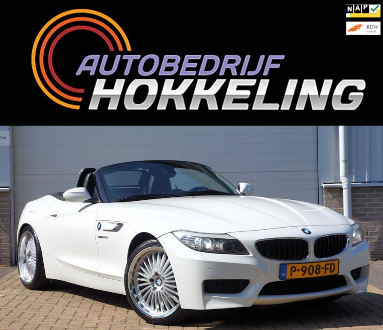 BMW Z4 Roadster - SDrive30i M-Sport 259pk; Automaat+Leder+19"=UNIEK !! - AutoWereld.nl