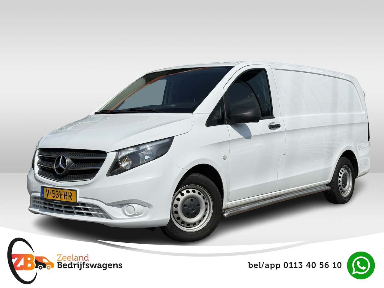 Mercedes-Benz Vito - 114 CDI Lang | NL-auto | 1e Eig | Clima | Trekhaak | Sidebars - AutoWereld.nl
