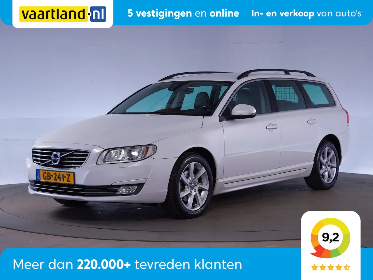 Volvo V70 - T4 Nordic+ Aut. [ Xenon Leder Navi Trekhaak ] - AutoWereld.nl
