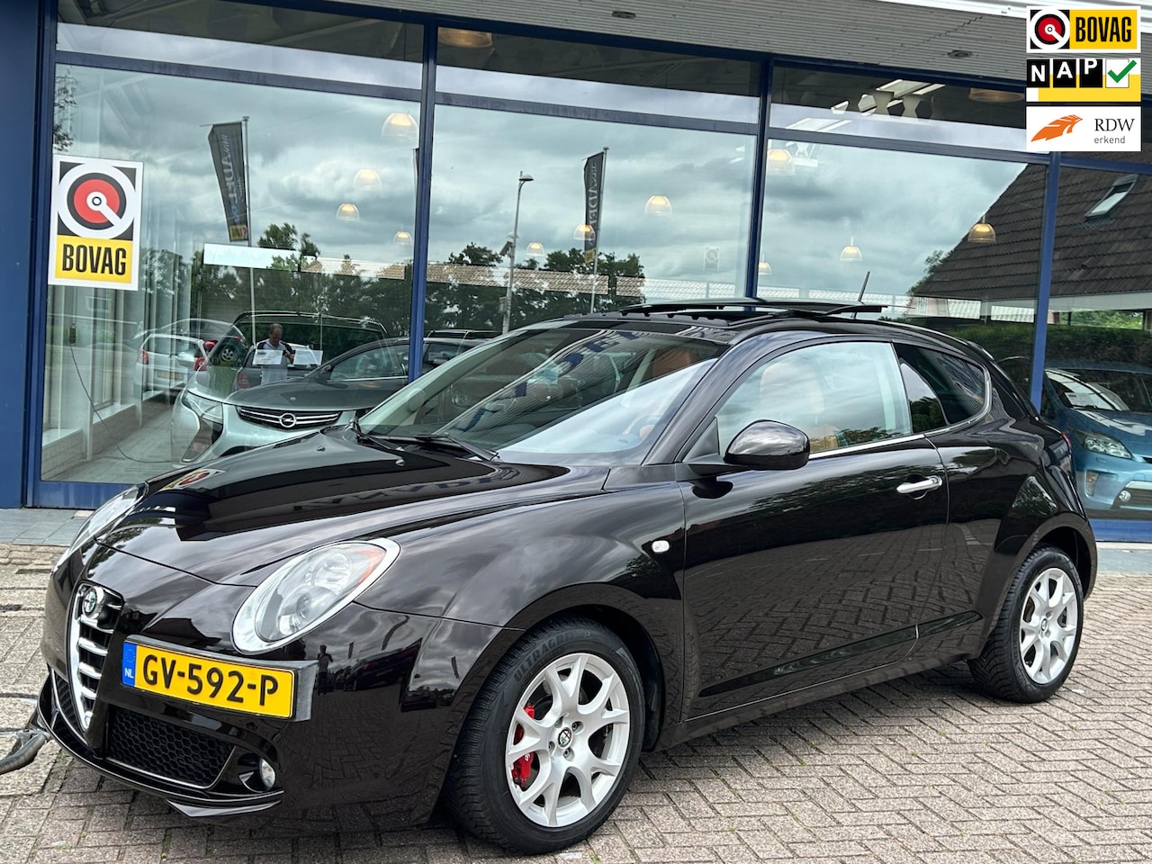 Alfa Romeo MiTo - 1.4 T Exclusive 1e Eig! Aut. El.Schuifdak Leer Nwe Distributie NAP NL-Auto Volledig Dealer - AutoWereld.nl