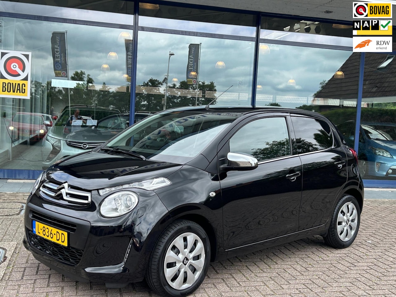 Citroën C1 - 1.0 VTi Feel 5Drs 46D-KM! Airco DAB Audio Bluetooth Isofix NAP NL-Auto! - AutoWereld.nl