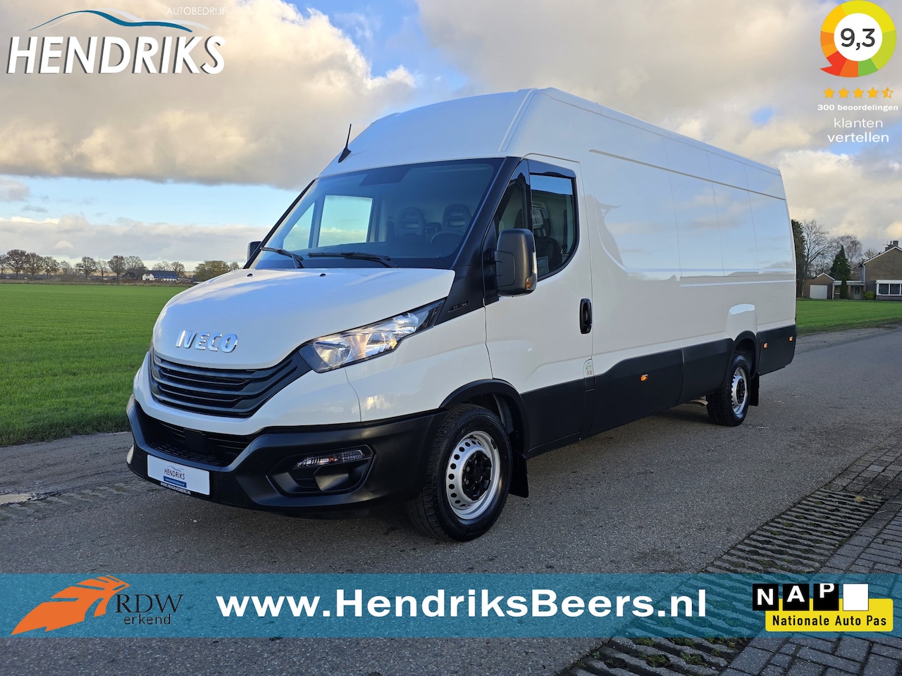 Iveco Daily - 35S16V 2.3 410 H2 L3 H2 - 160 Pk - Euro 6 - ParkeerCamera - Airco - Cruise Control - AutoWereld.nl