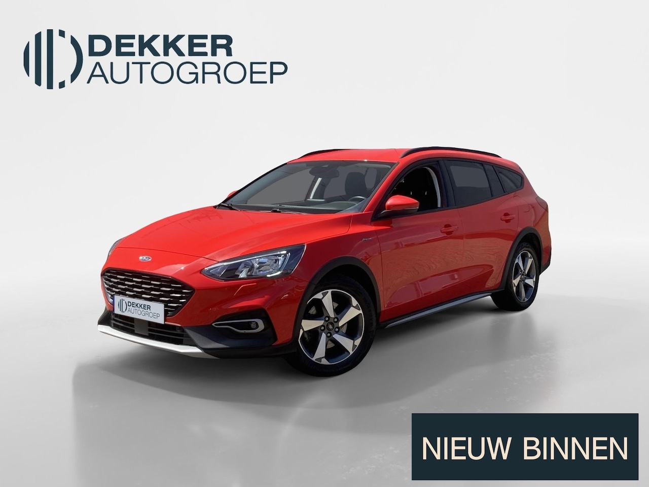 Ford Focus Wagon - 1.0 EcoBoost 125 pk automaat Active-Race Red - AutoWereld.nl