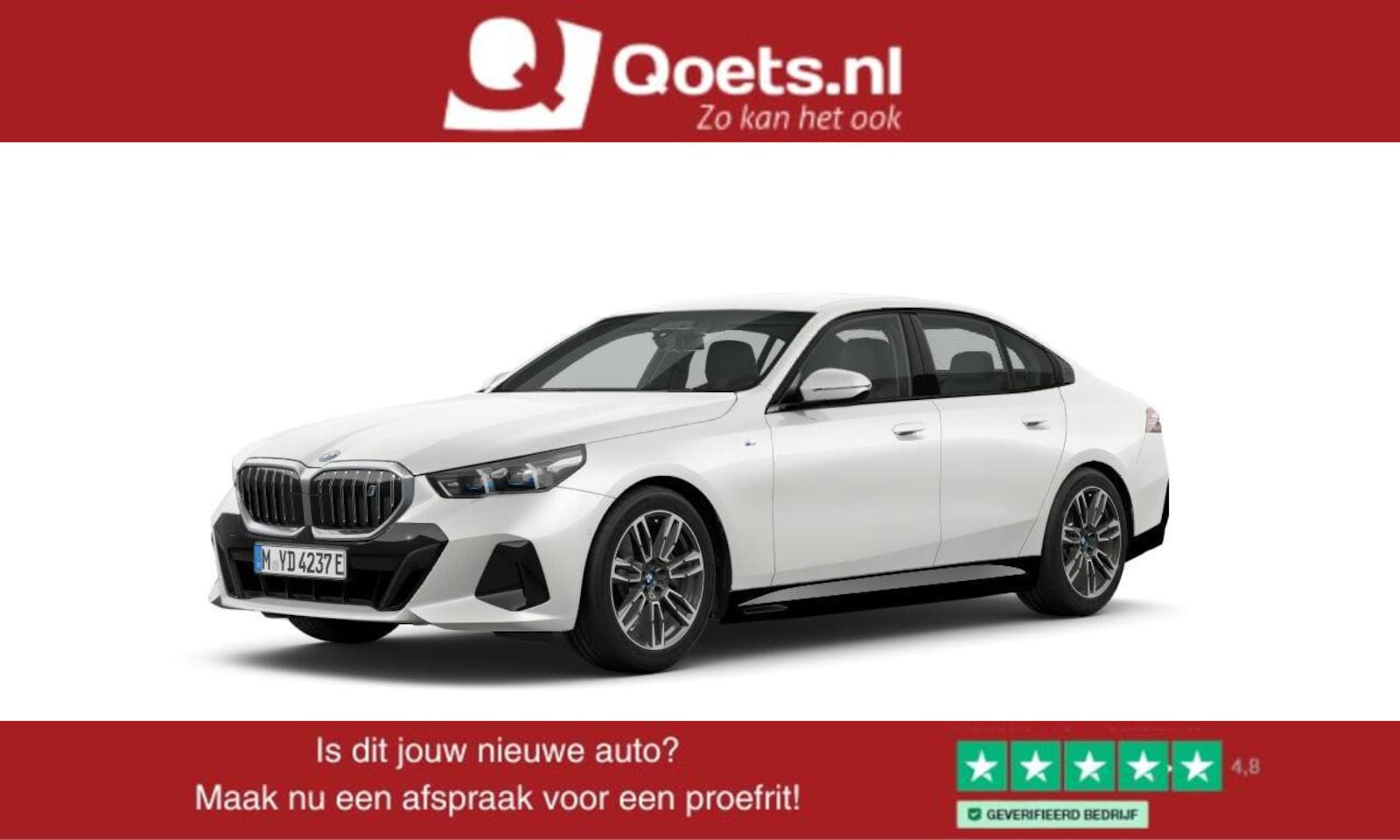 BMW i5 - eDrive40 84 kWh M Sport - Trekhaak - Elektrisch verwarmde voorstoelen - Ambiance verlichti - AutoWereld.nl