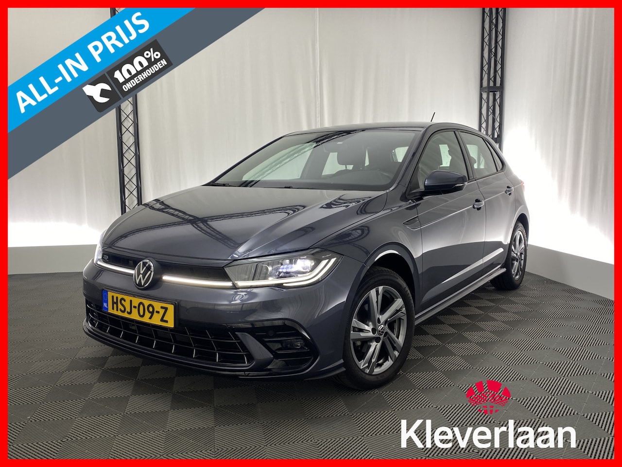 Volkswagen Polo - 1.0 TSI R-Line Business Automaat | Apple Carplay | 3x R-line | Navi | ACC | DAB | - AutoWereld.nl