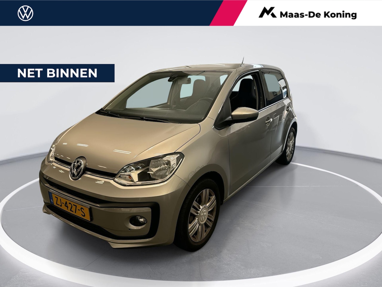 Volkswagen Up! - 1.0 60pk BMT high up! · Airco · P-Sensoren · Bluetooth · Telefoon Dock · Elek. Ramen · 15' - AutoWereld.nl