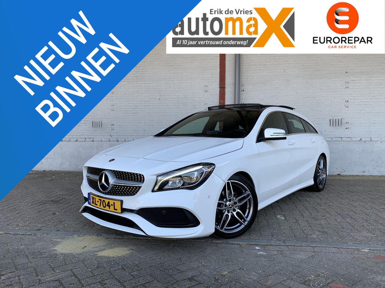 Mercedes-Benz CLA-klasse Shooting Brake - 180 Business Solution AMG |Rijklaar!|Pano!|AMG!| - AutoWereld.nl