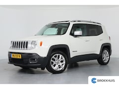 Jeep Renegade - 1.4 MultiAir Limited | Open Dak | Trekhaak | navi | Leder | Clima | Camera | Cruise | DAB