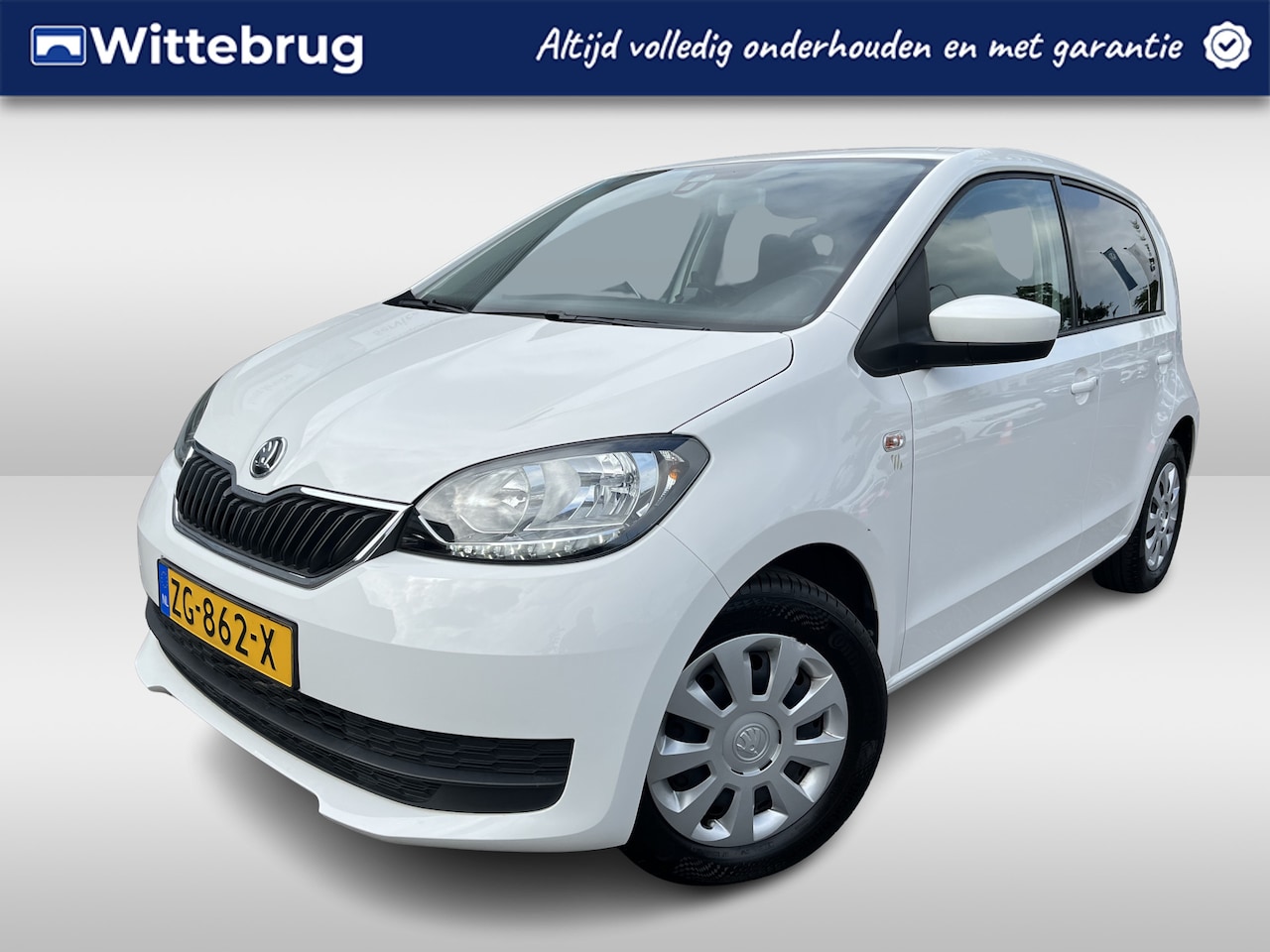 Skoda Citigo - 1.0 Ambition Plus Airco / Bluetooth / Extra getint glas / Cruise control / Sport stuur (Le - AutoWereld.nl