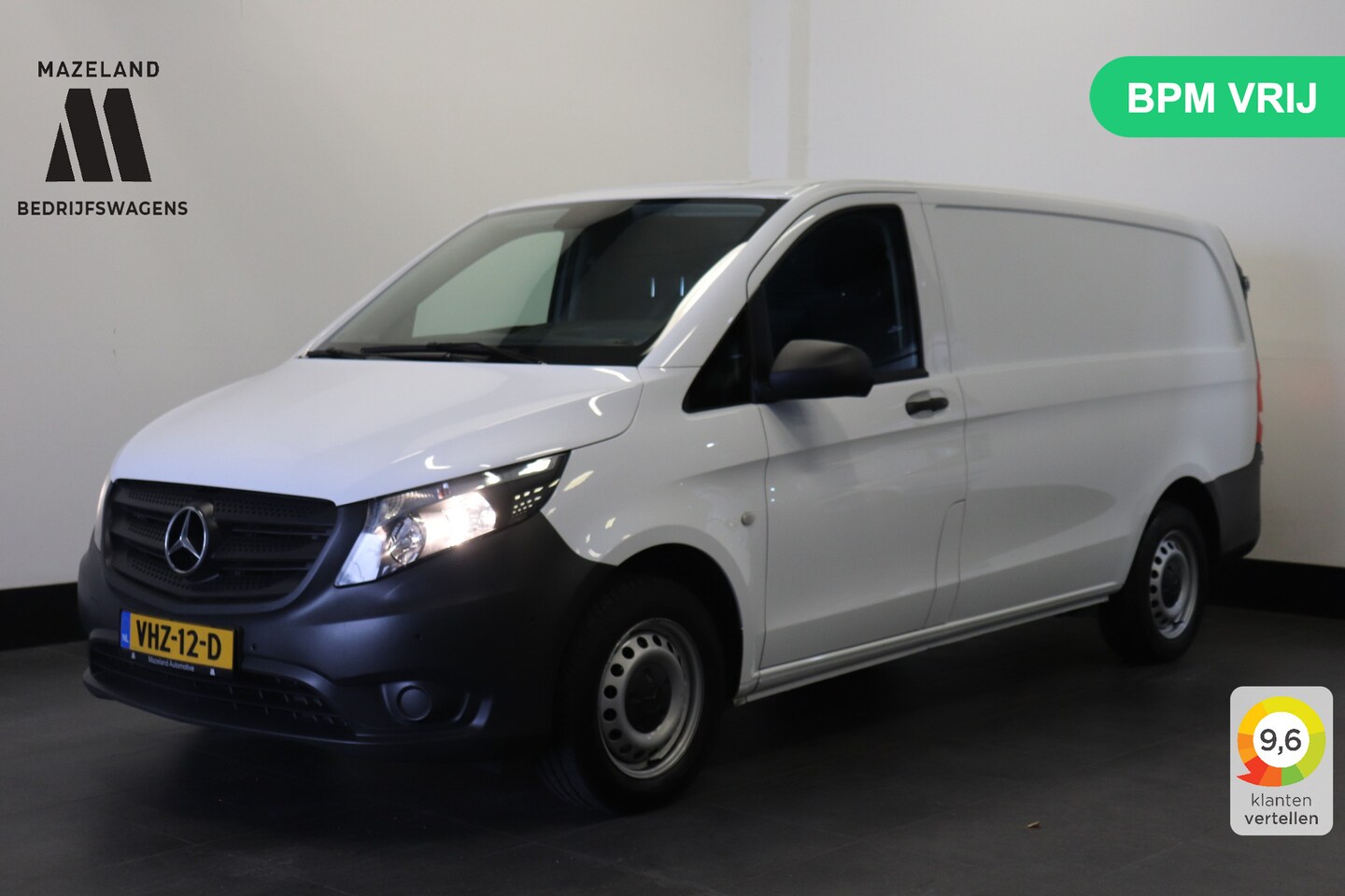 Mercedes-Benz Vito - 116 CDI Lang EURO 6 - Airco - Navi - Cruise - € 17.950, Excl. - AutoWereld.nl