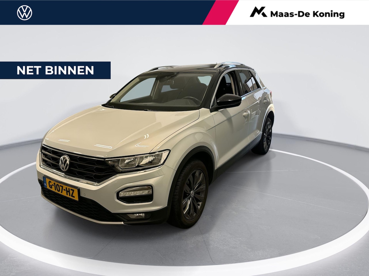 Volkswagen T-Roc - 1.0 TSI 115pk Style · Apple/Android Car Play · Camera · Navi · P-Sensoren · DAB · 17'' Inc - AutoWereld.nl