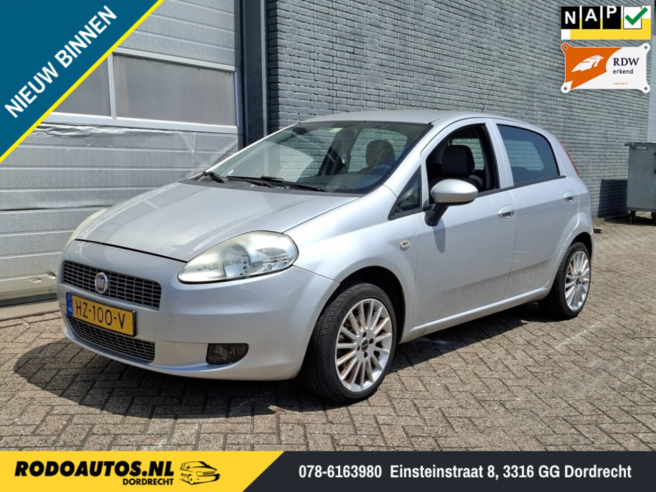 Fiat Grande Punto - 1.2 Actual 5-Deurs Airco APK 2026 - AutoWereld.nl