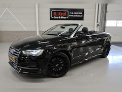 Audi S3 - Cabriolet 2.0 TFSI S3 quattro Zwart Leer Navigatie 19 inch Boekjes/facturen aanwezig Camer