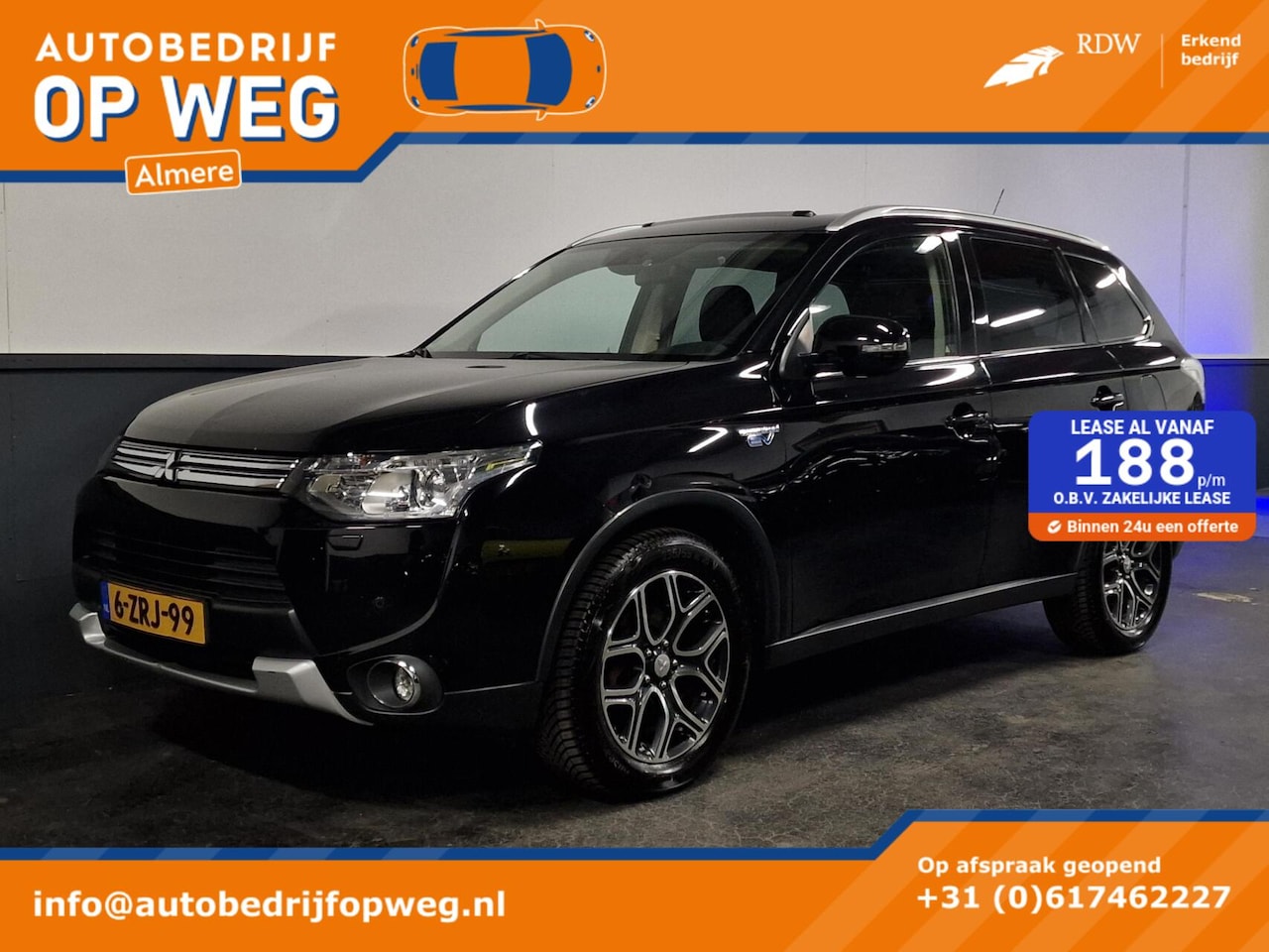Mitsubishi Outlander - 2.0 PHEV Instyle+ | Panoramadak | Trekhaak - AutoWereld.nl