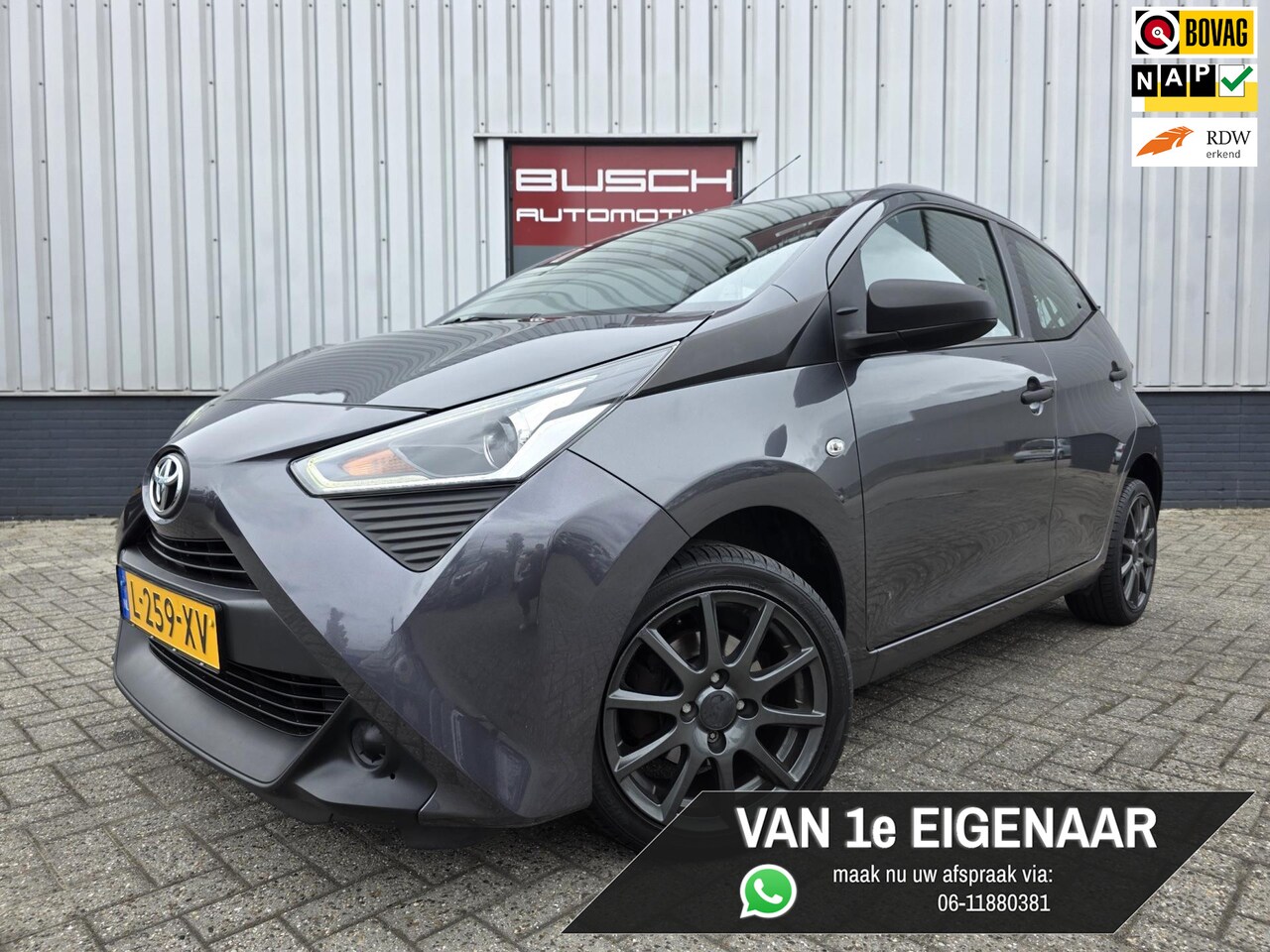 Toyota Aygo - 1.0 VVT-i 5 deurs x-fun | VAN 1e EIGENAAR | - AutoWereld.nl