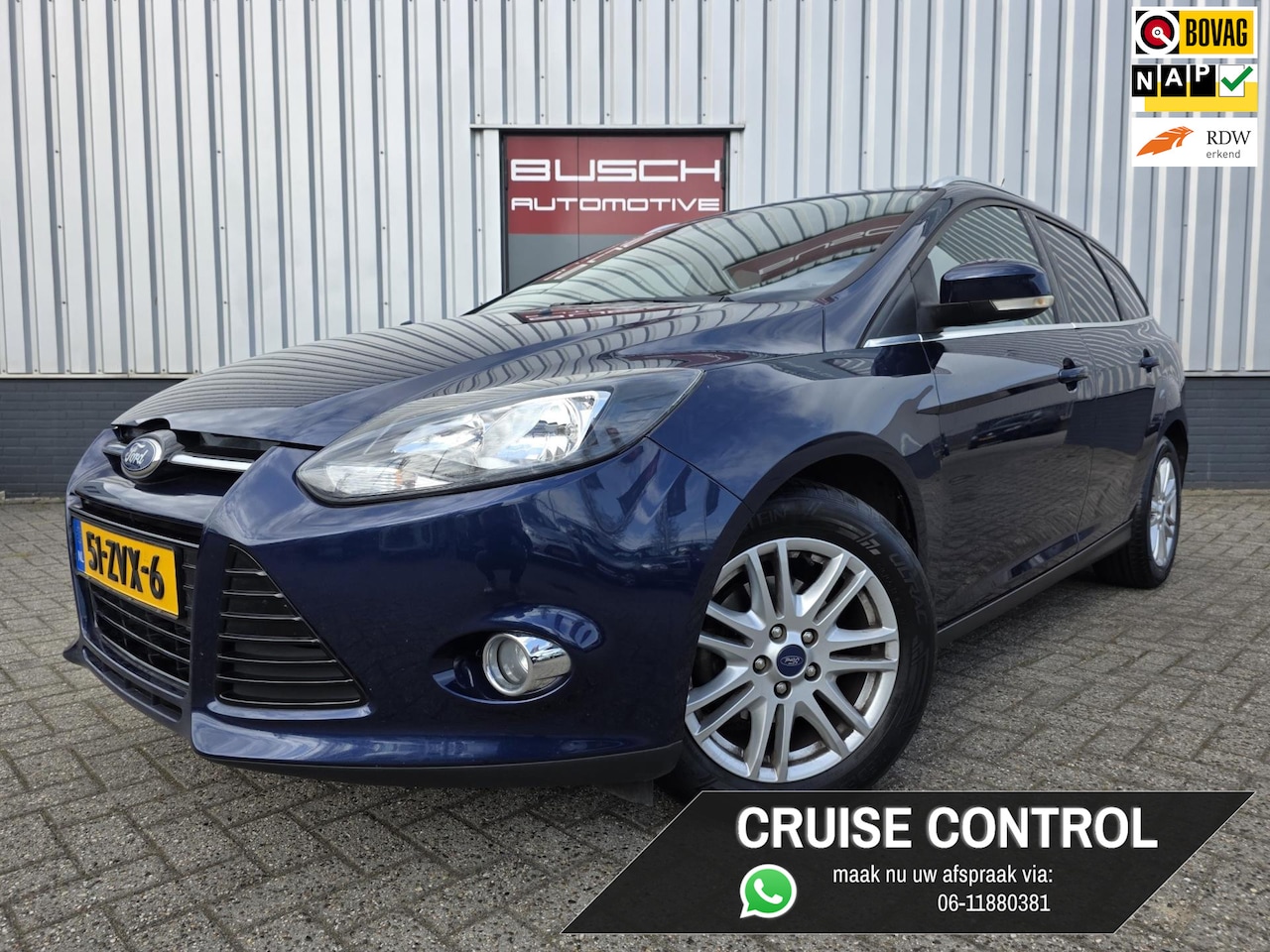 Ford Focus Wagon - 1.0 EcoBoost Titanium | CRUISE CONTROL | - AutoWereld.nl