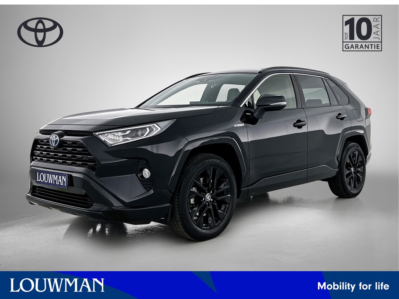 Toyota RAV4 - 2.5 Hybrid AWD Black Edition | 1.659 KG Trekgewicht | JBL | Stoelverwarming | Navigatie | - AutoWereld.nl