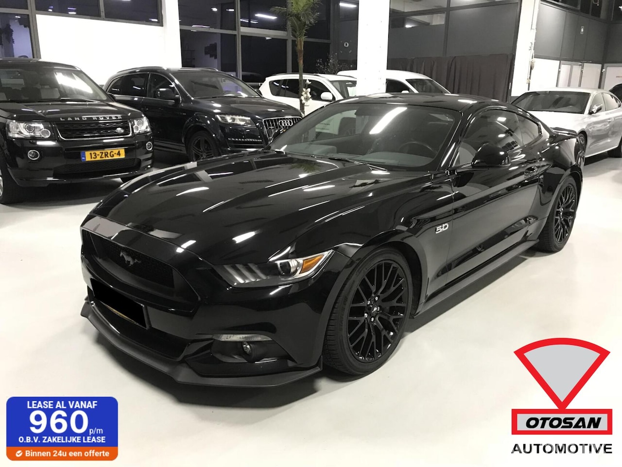 Ford Mustang Fastback - 5.0 V8 GT Zwart Automaat - AutoWereld.nl
