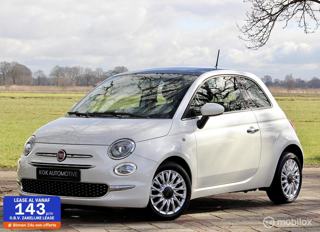 Fiat 500 - 0.9| Automaat| Rijklaarpijs| Garantie| - AutoWereld.nl